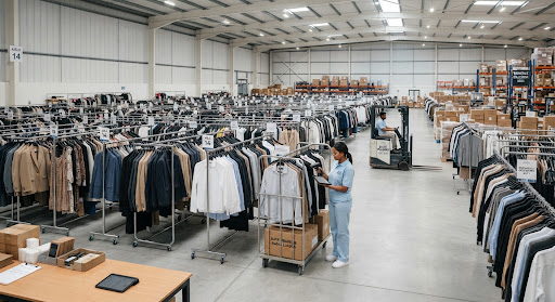 Industrial Wholesale Apparel Warehouse